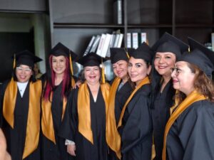 Ceremonia de graduación de estudiantes de licenciatura de Centro Universitario CUHIPSI